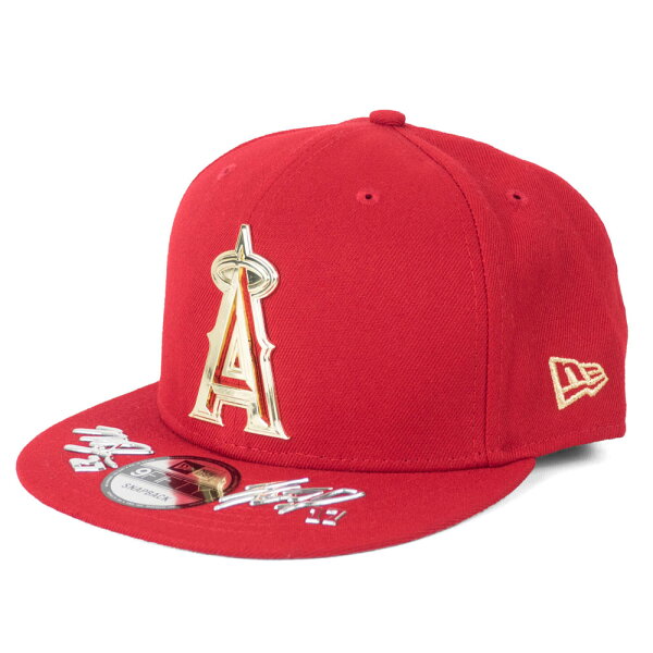 New Era MLB エンゼルス&ヤンキース　サイン入り帽子