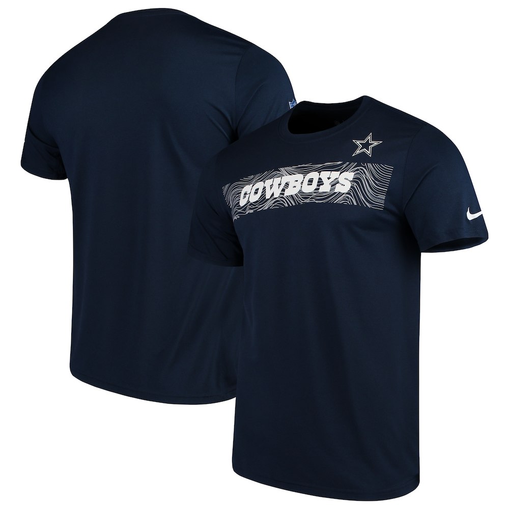 NFL カウボーイズ Tシャツ 半袖 サイドライン サイスミック レジェンド パフォーマンス ナイキ/Nike ネイビー 10003488