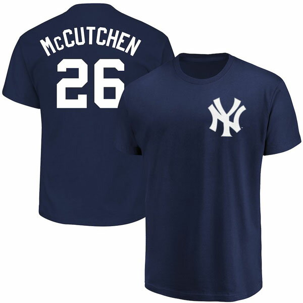 【取寄】Majestic MLB ヤンキース アンドルー・マカチェン  ネーム＆ナンバーTシャツ - 
ヤンキースに電撃移籍！マカッチェン選手のプレーヤーTシャツ取り寄せ受付開始！

