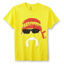WWE ハルク・ホーガン Tシャツ ハルカマニア フェイス イエロー【OCSL】