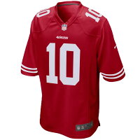 NFL 49ers ジミー・ガロポロ ユニフォーム/ジャージ ゲーム ジャージ ナイキ/Nike Scarlet - 
続々追加！NFLオフィシャルライセンスパートナー、NIKE(ナイキ)のレプリカユニフォーム。
