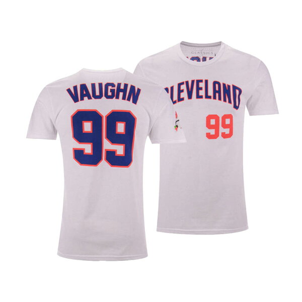 MLB インディアンス リッキー・ボーン Tシャツ プログレッション オブ  クラッシックス メジャーリーグ スポーツ ホワイト