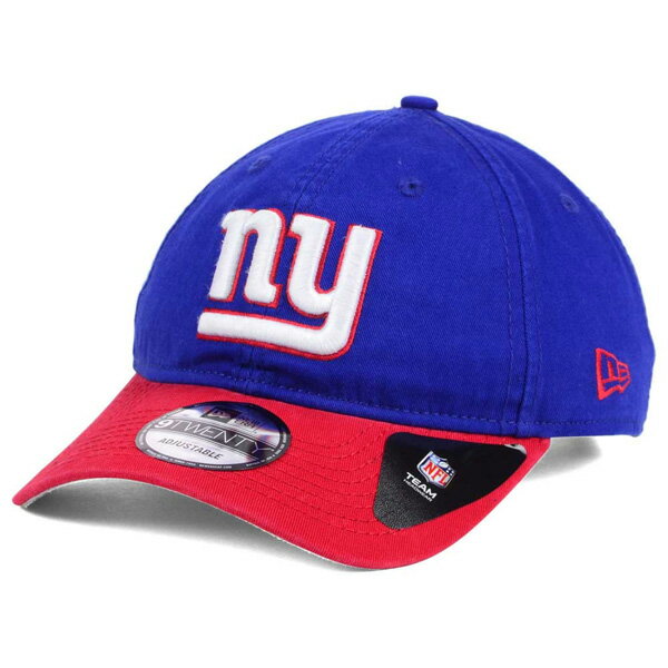 【取寄】New Era NFL ジャイアンツ 2トーン ストラップバック キャップ - 
コーデの差し色に！NFLツートーンカラーキャップ取り寄せスタート
