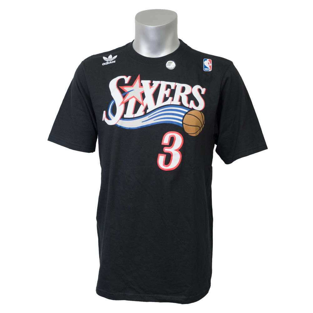 Adidas NBA 76ers アレン・アイバーソン Tシャツ ゲームタイム ネーム＆ナンバー - 
好きなチームや選手を集めよう！NBAのTシャツが新入荷！
