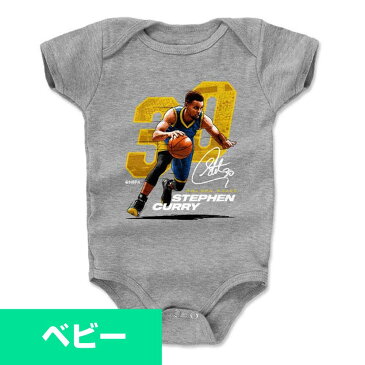 NBA ウォリアーズ ステファン・カリー Tシャツ ベビー/赤ちゃん ロンパース プレーヤー アート 500Level【OCSL】