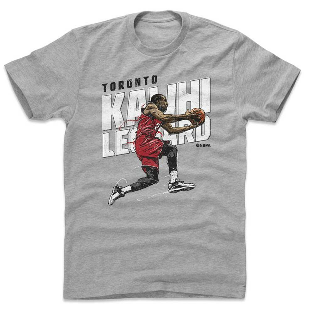 NBA プレーヤー アート Tシャツ  レイアップ 500Level グレー