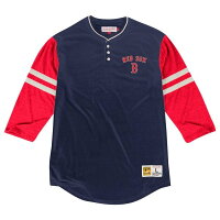 【取寄】Mitchell & Ness MLB ヘンリーネック ヴィンテージ Tシャツ - 
春の季節にぴったりなMLBラグランスリーブTシャツ取寄せスタート！！
