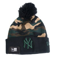 MLB ヤンキース ニットキャップ/ニット帽 ウッドカモ ビーニー ニューエラ/New Era カモ - 
種類豊富なラインナップ！MLBニットキャップ各種新入荷！ 
