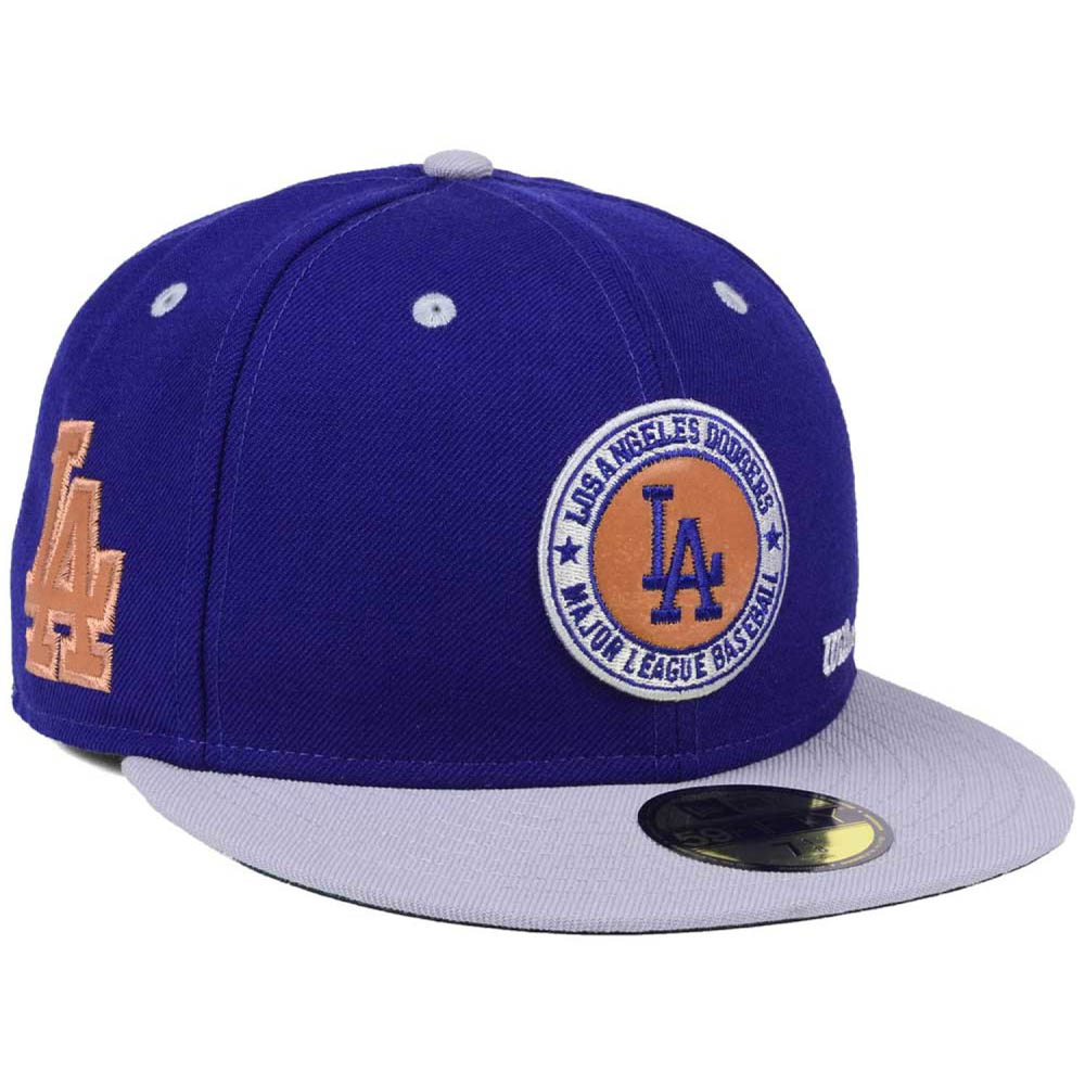 【取寄】New Era MLB Wilsonコラボ サークルパッチ キャップ - 
レザーパッチロゴがかっこいい！ Wilsonコラボ59FIFTY取寄せスタート！
