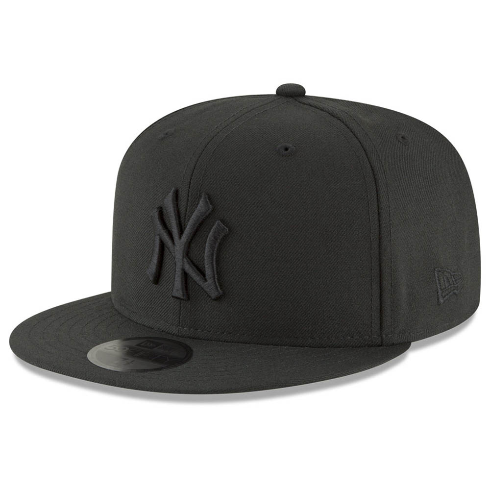 【取寄】お取り寄せ MLB ヤンキース キャップ/帽子 ブラックアウト コレクション フィッテッド ニューエラ/New Era ブラック - 
お取寄！MLB x NewEra オールブラックカラーキャップ！
