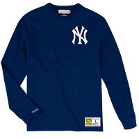 【取寄】Mitchell & Ness MLB スラブロングスリーブTシャツ - 
レトロおしゃれなデザイン！MLBスラブTシャツが取寄開始！
