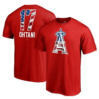 MLB エンゼルス 大谷翔平 Tシャツ スターズ&ストライプス ファナティクス レッド - 
MLBデザインTシャツが新入荷！
