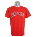MLB エンゼルス 大谷翔平 Tシャツ 袖ロゴ マジェスティ...