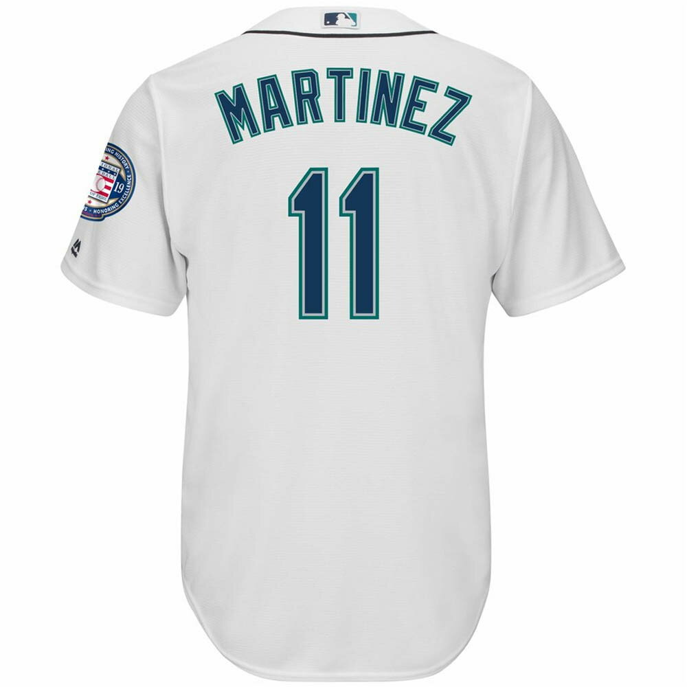 ��˥塼���뵭ǰ�ᥬ������ MLB �ޥ�ʡ��� Edgar Martinez #11 ��˥ե�����/���㡼�� 2019HOF�ѥå���ץꥫ �ޥ������ƥ��å�/Majestic �ۥ磻��
