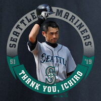 Majaetic MLB マリナーズ イチロー 引退記念Tシャツ - 
イチロー選手の活躍に感謝を表す引退記念Tシャツが予約開始！
