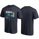 ご予約 MLB マリナーズ イチロー Tシャツ 引退記念 Tee2 ジャパン マジェスティック/Majestic ネイビー【1910楽コネ】【1112】