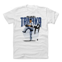 MLB ヤンキース 田中将大 Tシャツ Player Art Cotton T-Shirt 500Level ホワイト - 
その数なんと82種類 MLB日本未発売Tシャツが新入荷！
