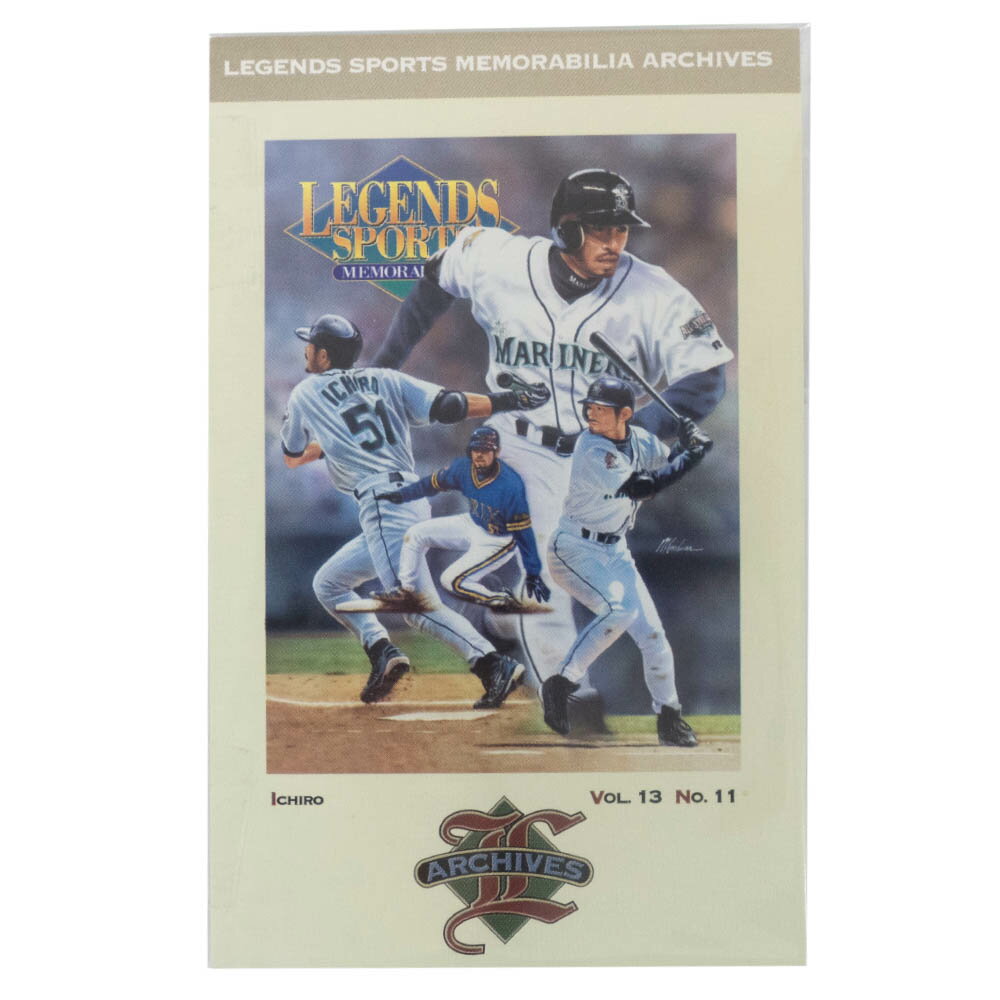 MLB(メジャーリーグ) マリナーズ イチロー 2001 アチーブス カバー ポストカード Legends Sports Momerabilia