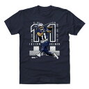 NFL ペイトリオッツ ジュリアン・エデルマン Tシャツ Player Art Cotton T-Shirt 500Level【OCSL】