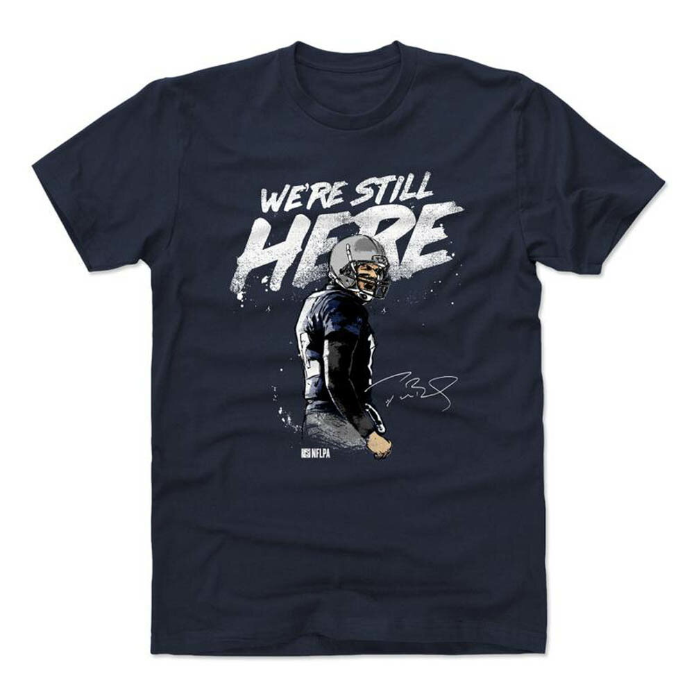 NFL ペイトリオッツ トム・ブレイディ Tシャツ Player Art Cotton T-Shirt 500Level