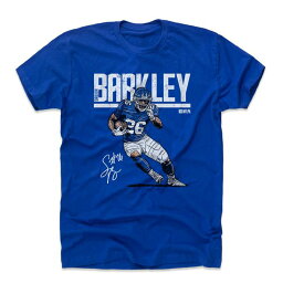 NFL ジャイアンツ サクオン・バークリー Tシャツ Player Art Cotton T-Shirt 500Level ロイヤル【OCSL】