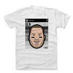 NFL スティーラーズ ベン・ロスリスバーガー Tシャツ Player Art Cotton T-Shirt 500Level ホワイト【OCSL】