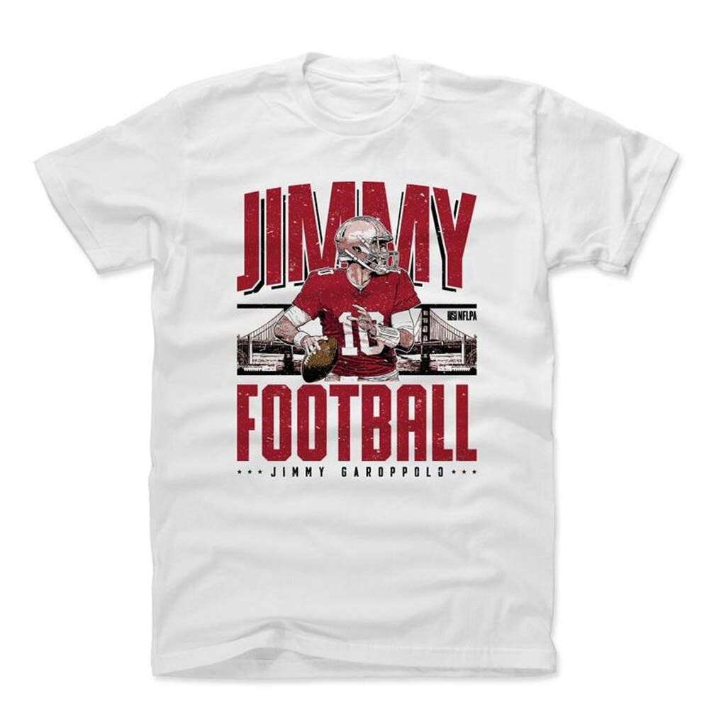 NFL 49ers W~[EK| TVc Player Art Cotton T-Shirt 500Level zCg
