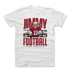 NFL 49ers ジミー・ガロポロ Tシャツ Player Art Cotton T-Shirt 500Level ホワイト