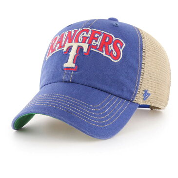 MLB レンジャーズ キャップ/帽子 タルカルーサ クリーンナップ アジャスタブル 47 Brand