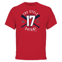 マジェスティック/Majestic MLB エンゼルス 大谷翔平 サイクル安打達成記念 Tシャツ - 
大谷翔平選手サイクル安打達成記念Tシャツ予約スタート！
