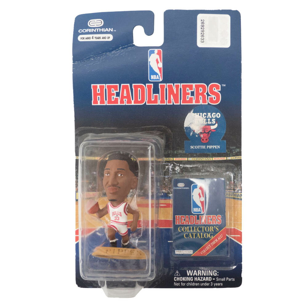 NBA スコッティ・ピッペン ブルズ フィギュア ヘッドライナー 1996 Corinthian ホーム