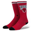 NBA ブルズ スタンス BULLS JERSEY ソックス/靴下 STANCE レッド【1910価格変更】