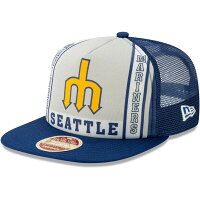 【取寄】MLB マリナーズ キャップ/帽子 9FIFTY スナップバック アジャスタブル ニューエラ/New Era ロイヤル - 
MLBオールドロゴデザインのメッシュCAPが取寄受付開始！
