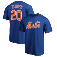 ピート・アロンソ Tシャツ メッツ MLB ネーム & ナンバー マジェスティック/Majestic ロイヤル - 
ピート・アロンソ選手のジャージ＆TEE取寄開始！
