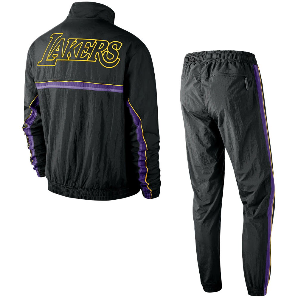 ロサンゼルス・レイカーズ NBA ジャケット/アウター LAL トラックスーツ コートサイド ナイキ/Nike CJ7141-010