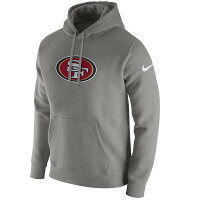 【取寄】NFL 49ers パーカー/フーディー ロゴ クラブ ナイキ/Nike グレー - 
NFL×Nike クラブロゴフーディー取寄スタート！
