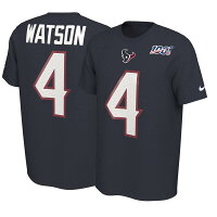 【取寄】デショーン・ワトソン Tシャツ NFL テキサンズ 100周年 ナイキ/Nike ネイビー - 
NFL 100周年ロゴ入りネーム&ナンバーTシャツ取寄開始！
