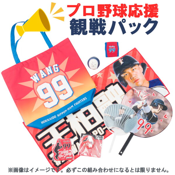 王柏融 北海道日本ハムファイターズ グッズ プロ野球 応援観戦パック(プレーヤー) 福袋