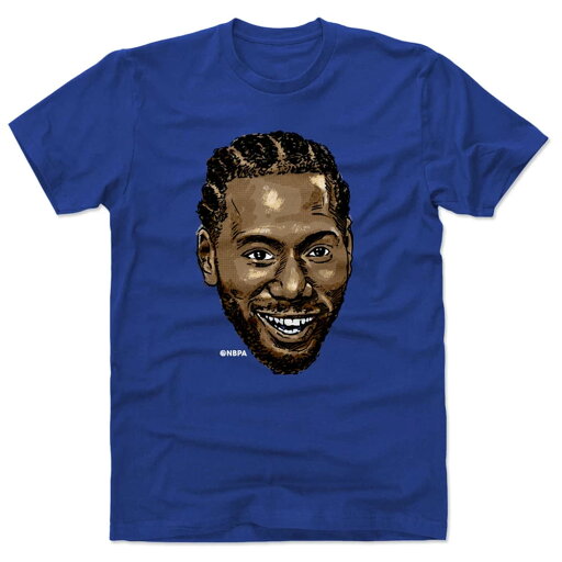 カワイ・レナード Tシャツ NBA ロサンゼルス・クリッパーズ 500Level ロイヤル【OCSL】 カワイ・レナード Tシャツ NBA ロサンゼルス・クリッパーズ 500Level ロイヤル【OCSL】