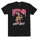 WWE ブレット・ハート Tシャツ 500Level ブラック【OCSL】