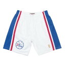 NBA フィラデルフィア・76ers ショートパンツ/ショーツ 1996-97 スウィングマン スローバック ショーツ Mitchell & Ness ホーム2...