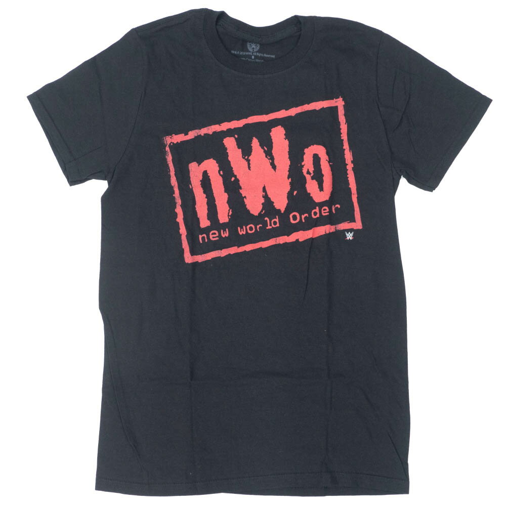 WWE Tシャツ NWO ニュー・ワールド・オーダー WWE Authentic ブラック レッド【OCSL】