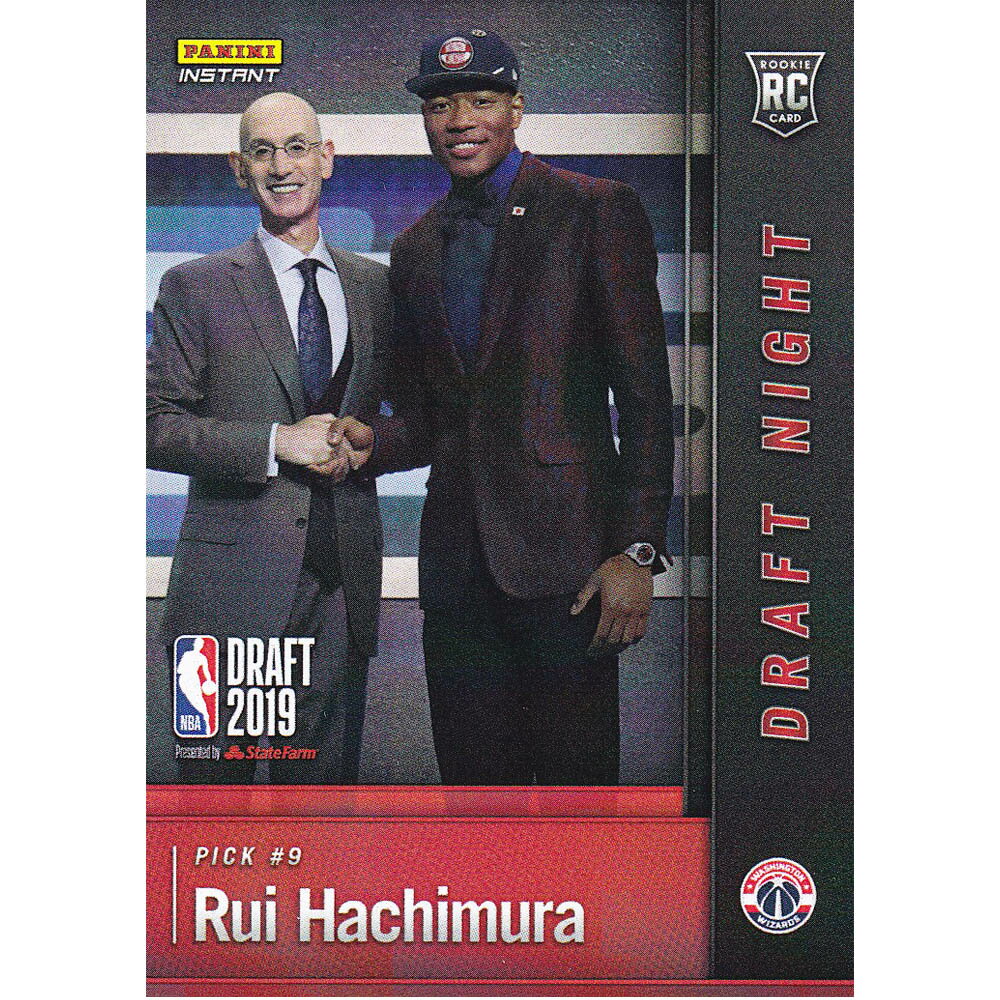 NBA 八村塁 ワシントン・ウィザーズ トレーディングカード/スポーツカード 2019-20 ルーキー カード ドラフト ナイト Panini