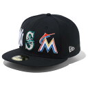 イチロー キャップ/帽子 MLB マリナーズ ヤンキース マーリンズ ニューエラ/New Era ブラック