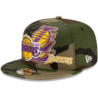 【取寄】NBA ロサンゼルス・レイカーズ キャップ/帽子 チーム ミックス 9FIFTY ニューエラ/New Era カモ - 
ベースのカモ柄にインパクト大のチームロゴが存在感を見せるNBAキャップ！
