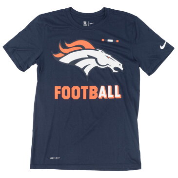 ブロンコス Tシャツ NFL ナイキ Nike オール フットボール ネイビー 841087-419【OCSL】