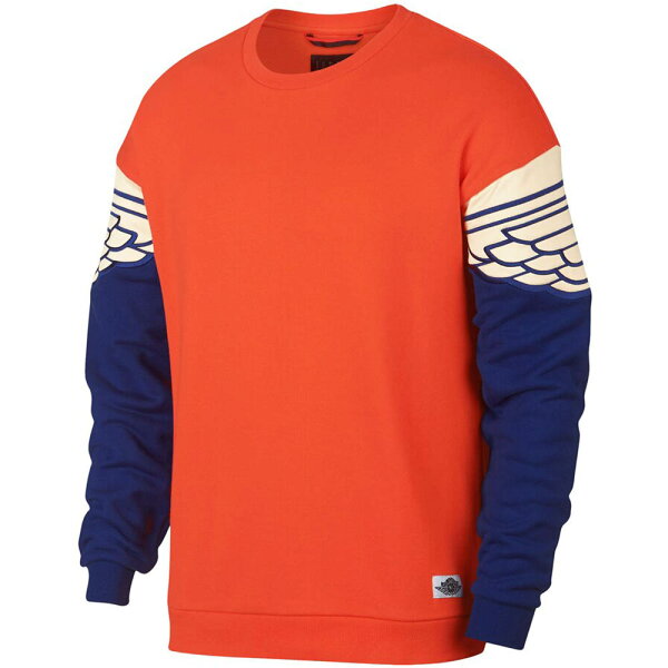 JORDAN スウェットシャツ/トレーナー Jordan Wings Classics Crew Sweat Shirt  オレンジ AO0426-891