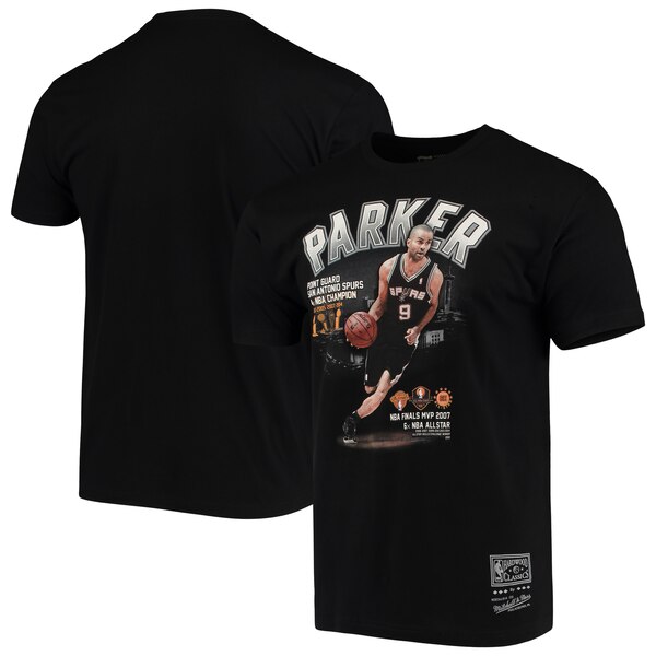 【取寄】NBA トニー・パーカー サンアントニオ・スパーズ Tシャツ カバー ミッチェル＆ネス/Mitchell & Ness - 
レジェンド！トニー・パーカーアイテム各種が登場！
