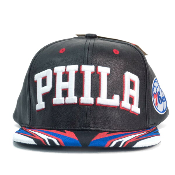 NBA フィラデルフィア・76ers キャップ/帽子 アジャスタブル スナップバック ミッチェル＆ネス/Mitchell & Ness