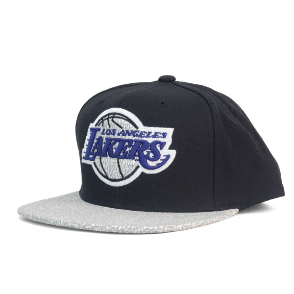 NBA ロサンゼルス・レイカーズ キャップ/帽子 アジャスタブル スナップバック ミッチェル＆ネス/Mitchell & Ness